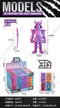 3D Printed Skeleton Warrior (Price per 32pcs) Display box packaging