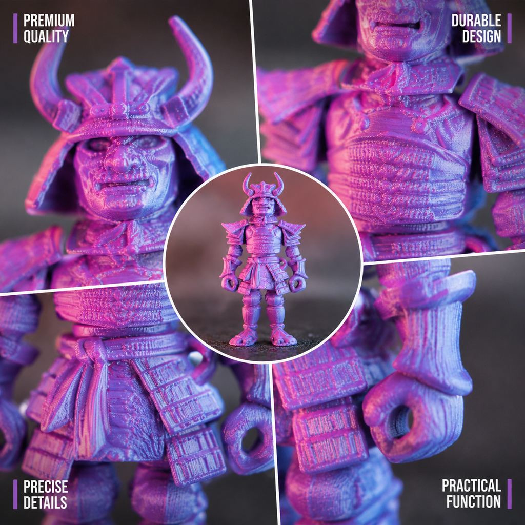 3D Printed Skeleton Warrior (Price per 32pcs) Display box packaging